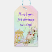 マジカルレインボープリンセスキャッスルキャリッジ ギフトタグ (裏面)