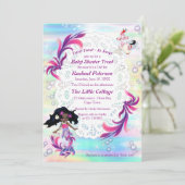 マジカルレインボーマーメイドバブルズ招待状 サンキューカード (スタンド正面)