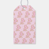 マジカルレインボーユニコーンギフトつるラベル ギフトタグ (裏面)