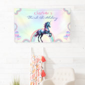 マジカルレインボーユニコーンハッピーバースデーパーティー 横断幕 (インサイチュ)