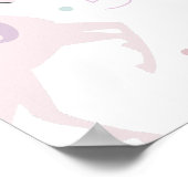 マジカルレインボーユニコーンバースデーパーティーへようこそ ポスター (角)