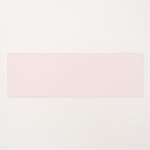 マジカルレインボーユニコーンピンクグリッターモノグラムヨガ ヨガマット (裏面(横))