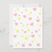 マジカルレインボーユニコーン誕生日 招待状 (裏面)