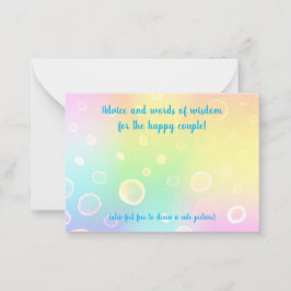 マジカルレインボー結婚ズ アドバイスカード