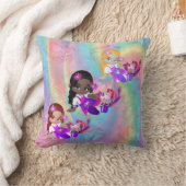 マジカルレインボー3かわいこちゃんパイベビーガールズ クッション (ブランケット)