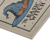 マジカルヴィンテージウィッチハットレトロハロウィーンウィッチ カッティングボード (角)