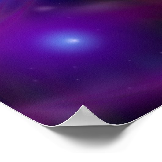 マジカル宇宙スターズ絵画デジタル ポスター (角)