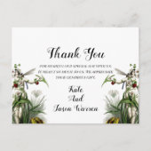 マジカル庭園の結婚式サンキュー ポストカード (正面)