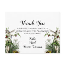 マジカル庭園の結婚式サンキュー