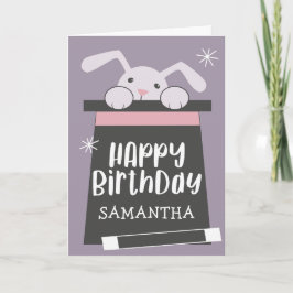 マジカル誕生日マジシャンキッズハッピーバースデー カード