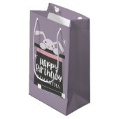 マジカル誕生日マジシャンキッズハッピーバースデー スモールペーパーバッグ (正面アングル)