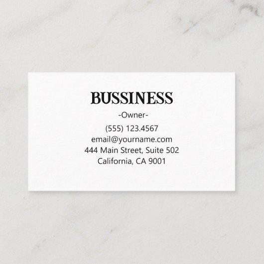 マジカル造園名刺 名刺 (裏面)