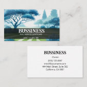 マジカル造園名刺 名刺 (正面/裏面)