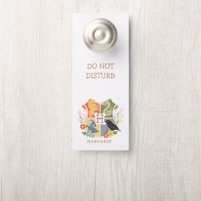 マジカル開花ホグワーツ™クレスト ドアノブサイン (ノブ)