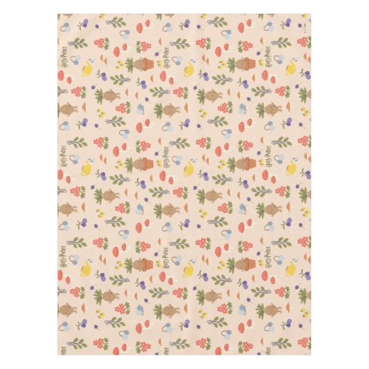 マジカル開花マンドレークパターン テーブルクロス (正面)