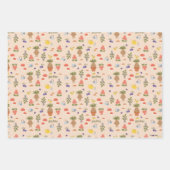 マジカル開花マンドレークパターン ラッピングペーパーシート (正面2)