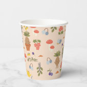 マジカル開花マンドレークパターン 紙コップ (裏面)