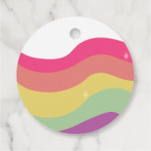 マジカル鮮やかレインボーユニコーン誕生日 フェイバータグ (裏面)