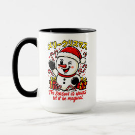 マジカル&クラシッククリスマススノーマンマグ ホリデー マグカップ