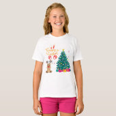 "マジカル・クリスマスの陽気" Tシャツ (正面フル)