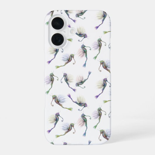 マジカル シーホース スマホケース iPhone 16ケース (裏面)