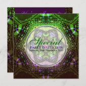 マジカル・ナイト・ラブ・スペシャル・パーティー招待状 招待状 (正面/裏面)