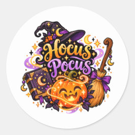 マジカル ハロウィン ステッカー "Hocus Pocus"