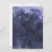 マジカル ハロウィン 天体 ホリデー グリーティング カード (裏面)