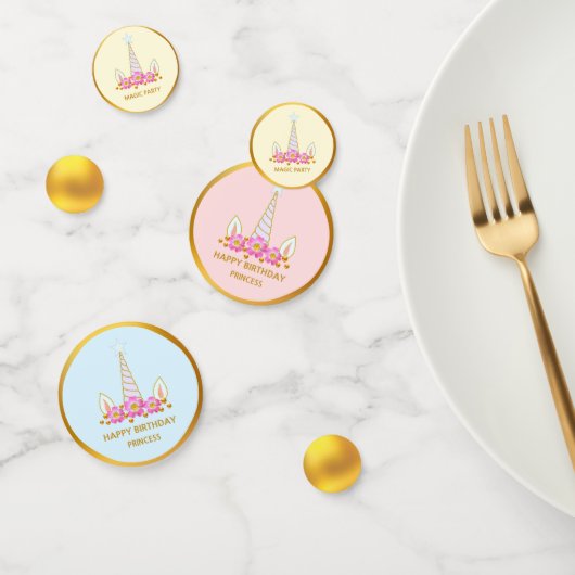 マジカル バースデー ユニコーン コンフェッティ (グループ)