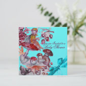 マジカル フォレット,ブルーリボン ベイビーボーイ シャワー 招待状 (スタンド正面)