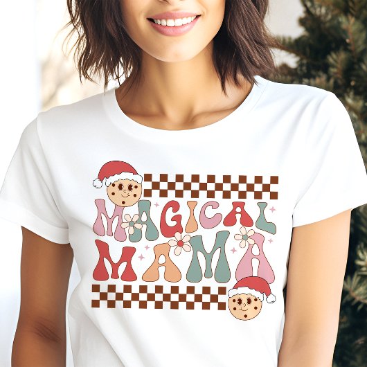 マジカル・ママ レトロクリスマス トライブレンドＴシャツ