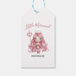 マジカル リトル マーメイド ベビーシャワー ギフトタグ