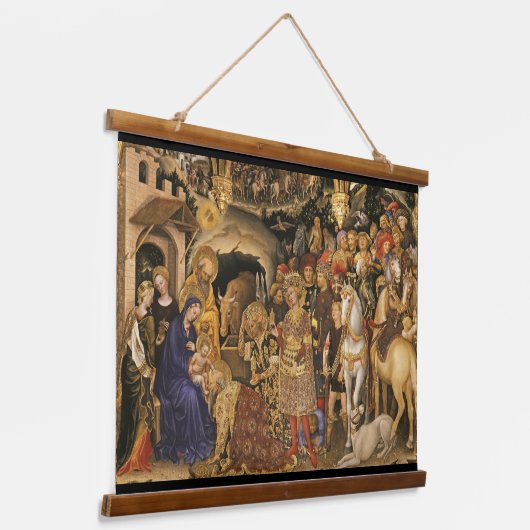 マジクリスチャン宗教芸術の崇拝 吊り下げ型タペストリー (傾斜あり)