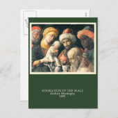 マジクリスマスカードの崇拝 シーズンポストカード (正面/裏面)