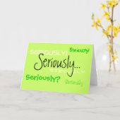 マジグリーティングカード カード (黄色い花)