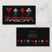 マジシクールャン、エンターテイメントカード 名刺 (正面/裏面)