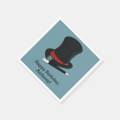 マジシャスハット魔法ショーバースデーパーティー スタンダードカクテルナプキン (角)