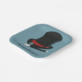 マジシャスハット魔法ショーバースデーパーティー ペーパープレート (傾斜あり)