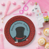 マジシャスハット魔法ショーバースデーパーティー ペーパープレート (パーティー)