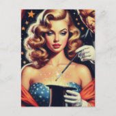 マジシャンがピン留めする ポストカード (正面)