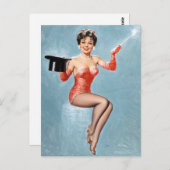 マジシャンがピン留めする ポストカード (正面/裏面)