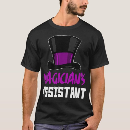 マジシャンのアシスタント トップハット Tシャツ (正面)