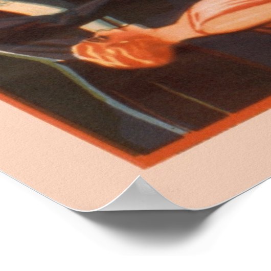 マジシャンのポスター – 自分の名前を_にする ポスター (角)