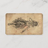 マジシャンアンティークアートフエレガントァイ名刺 名刺 (裏面)