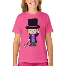 マジシャンカートゥーンキャラクターデザイン