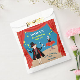 マジシャンガールショーバースデーパーティー フェイバーバッグ