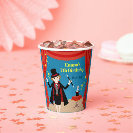 マジシャンガールショーバースデーパーティー 紙コップ