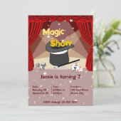 マジシャンショーキッズ7th誕生日パーティーへの招待 (スタンド正面)