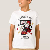 マジシャンセブン誕生日シャツ魔法誕生日 Tシャツ (正面)