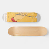 マジシャンタロットカードハンドアンドインフィニティ スケートボード (横)